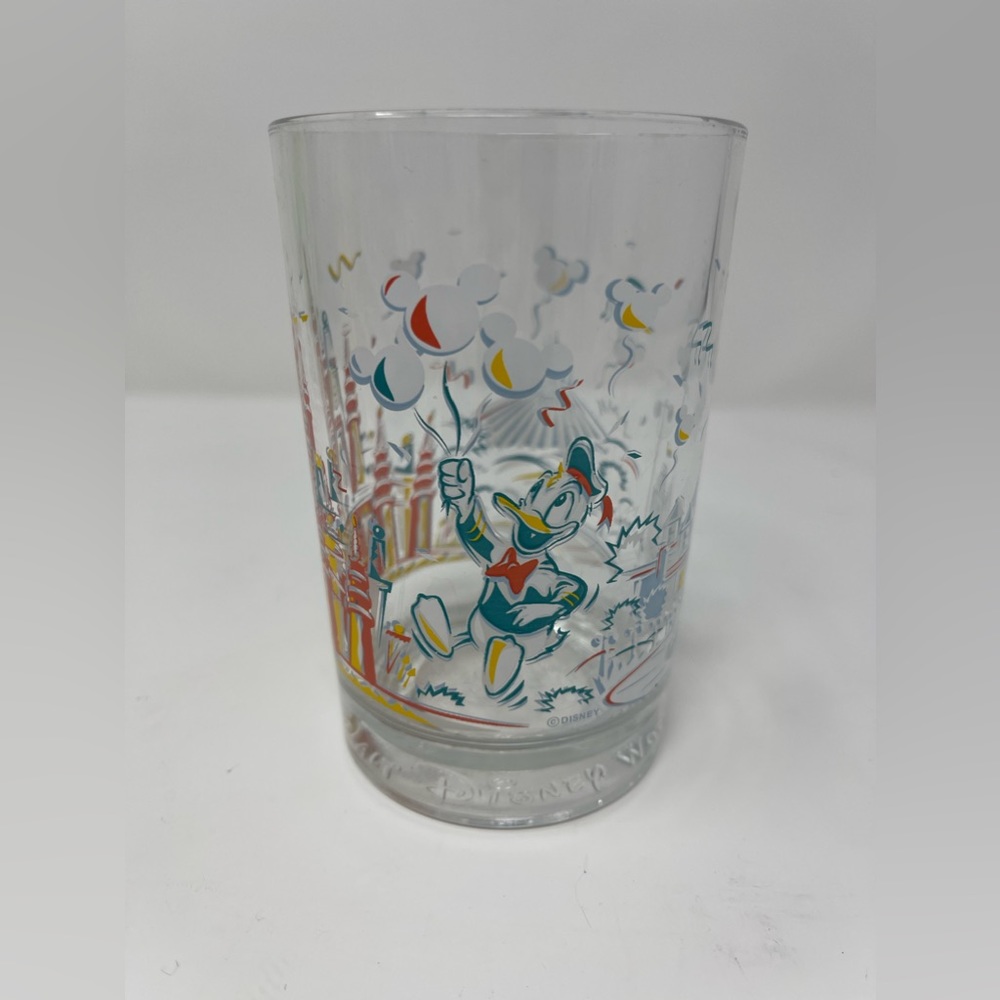 mcdonald’s walt disney 25th anniversary glass